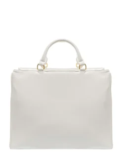 GISELLE Borsa tote con logo metallico
