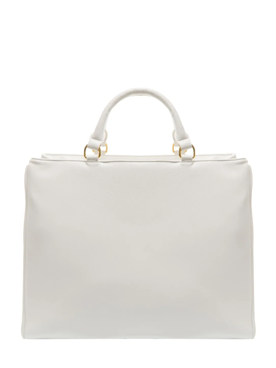 GISELLE Borsa tote con logo metallico