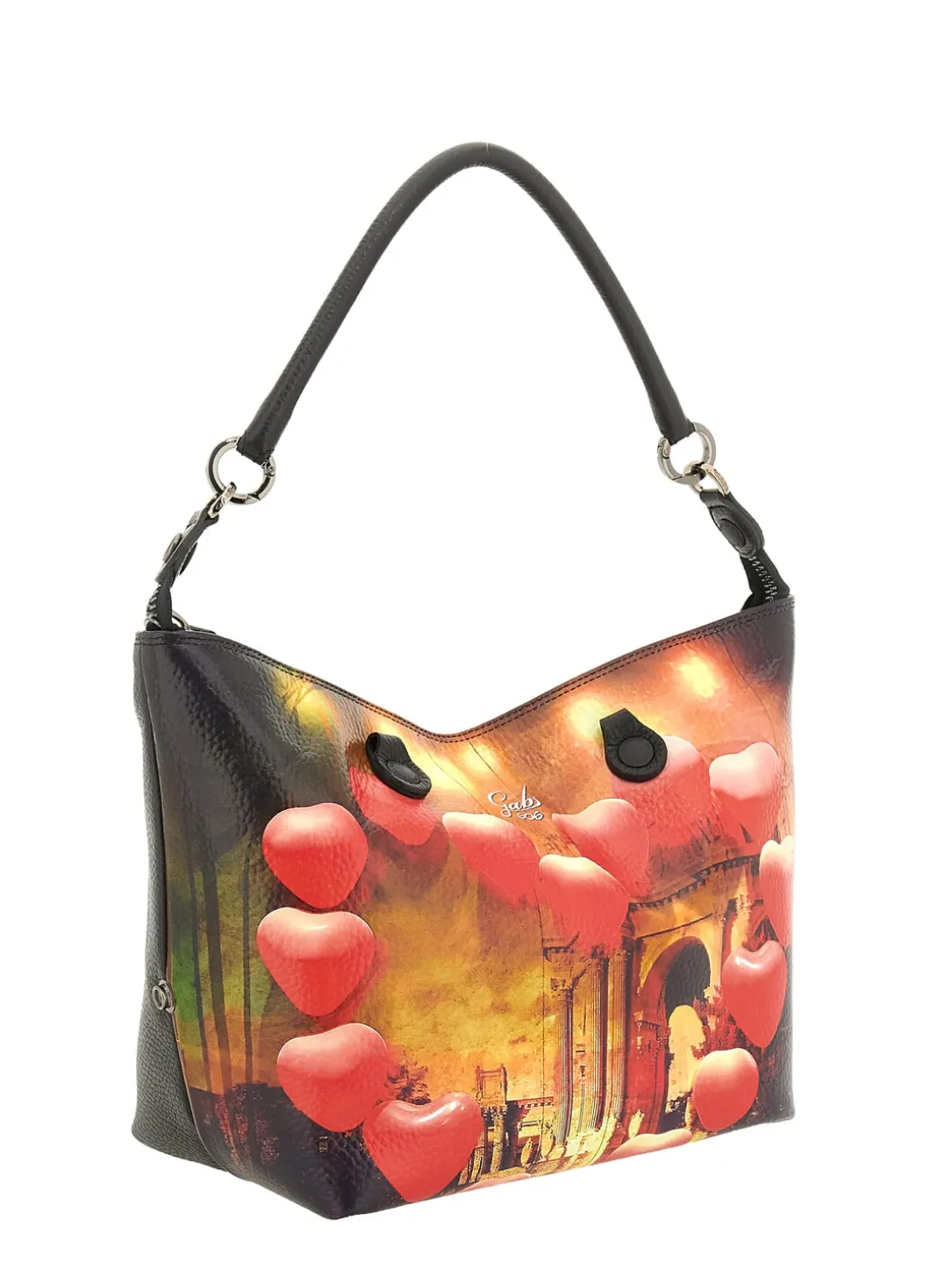 G3 PLUS MEDIUM MULTICOLOR Borsa piattina shopping trasformabile