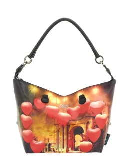 G3 PLUS MEDIUM MULTICOLOR Borsa piattina shopping trasformabile