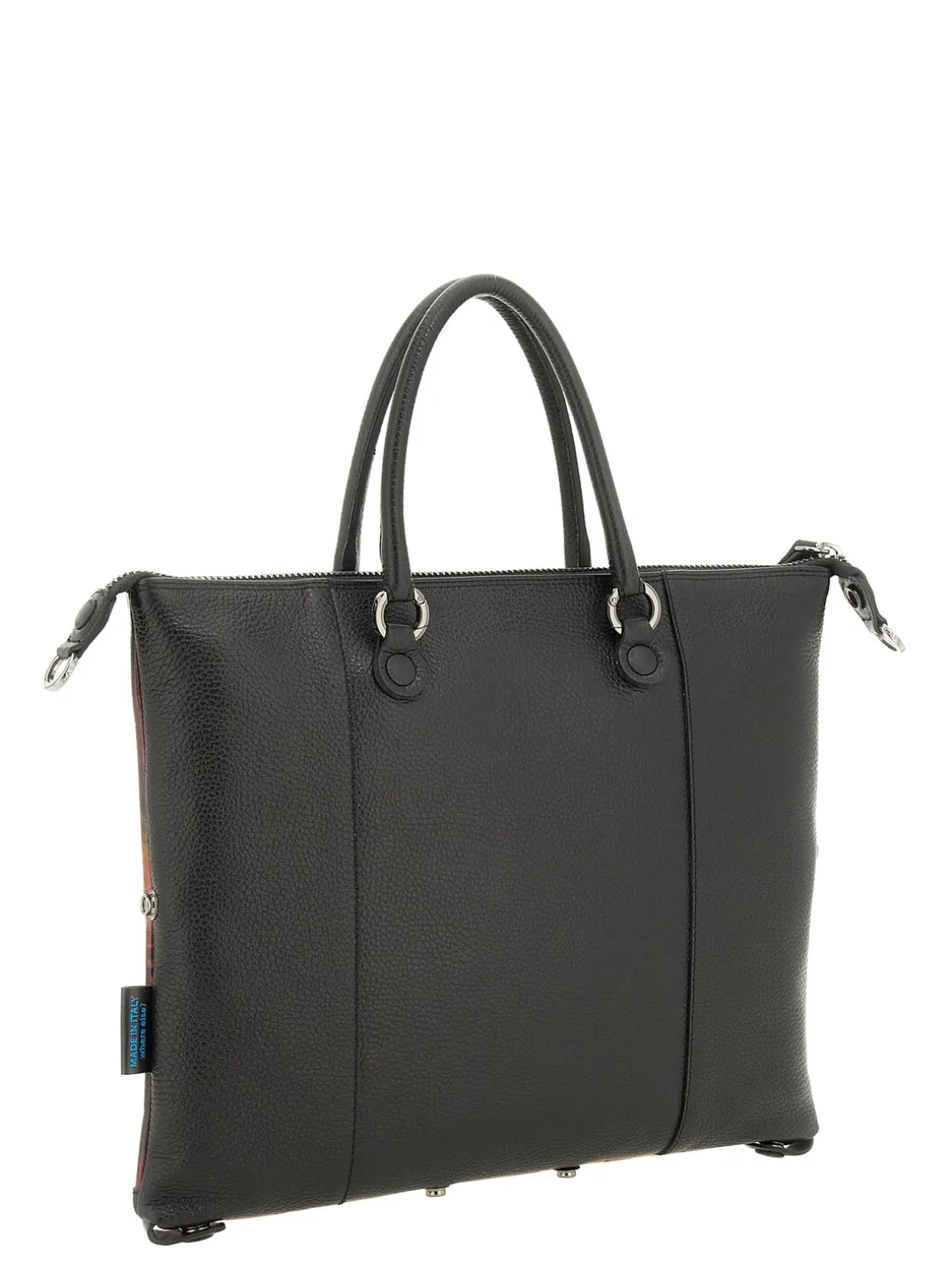 G3 PLUS MEDIUM MULTICOLOR Borsa piattina shopping trasformabile
