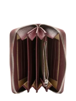 GRAIN Portafoglio medio pelle zip around