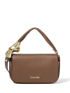GRETA Borsa a mano in pelle con tracolla