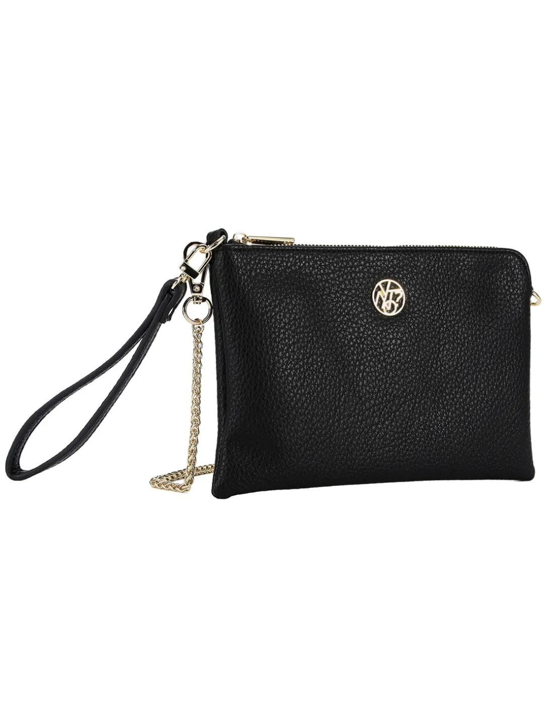HAPPY Pochette con tracolla e polsierina