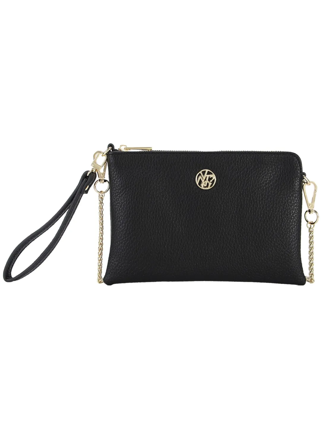 HAPPY Pochette con tracolla e polsierina