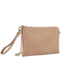 HAPPY Pochette con tracolla e polsierina