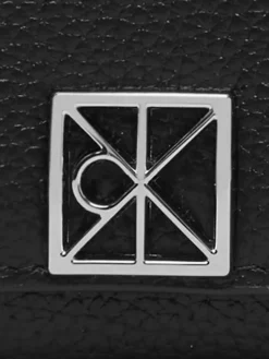HARDWARE EMBLEM PEBB Portafoglio ziparound, in pelle