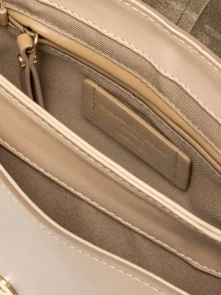 HELENA ROUND Borsa in pelle con flap