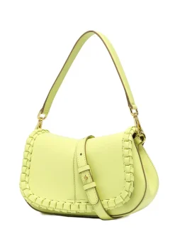 HELENA ROUND Borsa in pelle con flap