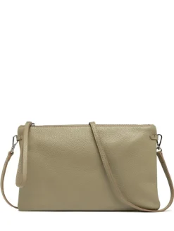 HERMY Borsa busta in pelle con tracolla