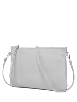 HERMY Pochette in pelle con tracolla