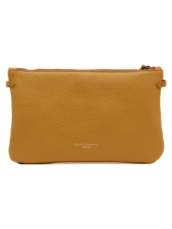 HERMY Pochette in pelle con tracolla