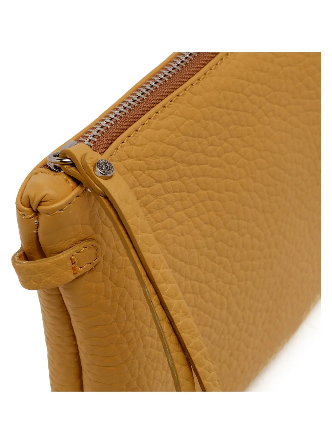 HERMY Pochette in pelle con tracolla