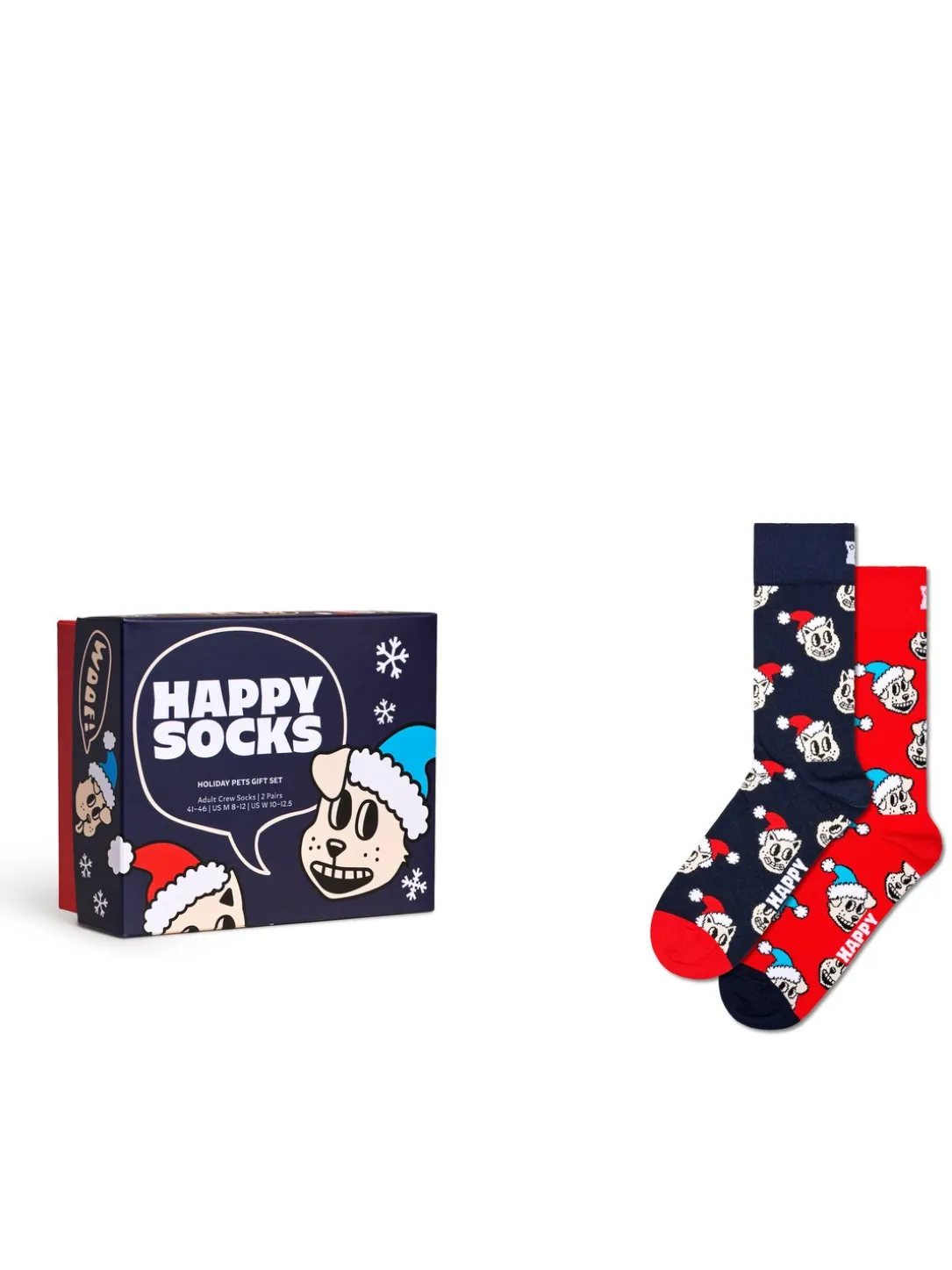 HOLIDAY CAT&DOG Gift set calze 2 paia