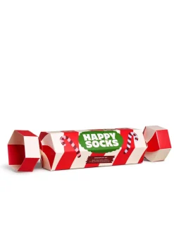 HOLIDAY STRIPED CRACKER Gift set calze 2 paia