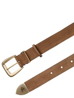 HW END TIP Cintura in pelle suede