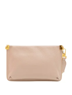 HYLE Borsa piatta piccola in pelle a tracolla