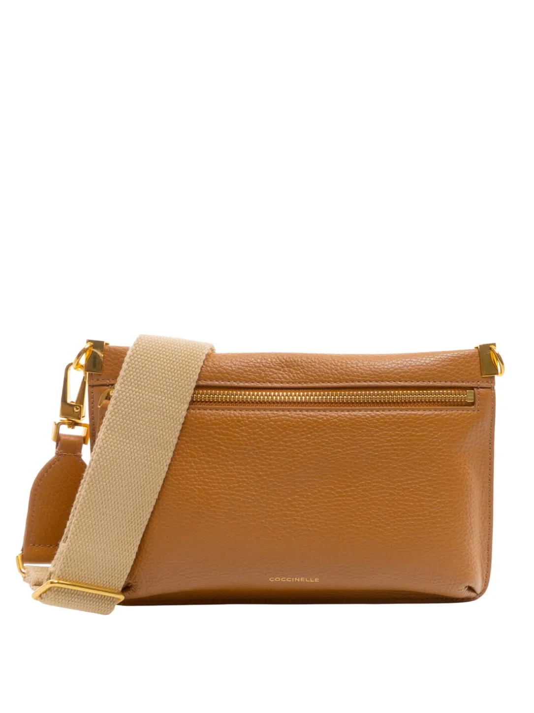 HYLE Borsa piatta piccola in pelle a tracolla