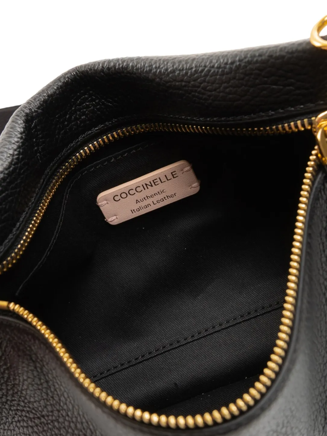 HYLE Borsa piatta piccola in pelle a tracolla