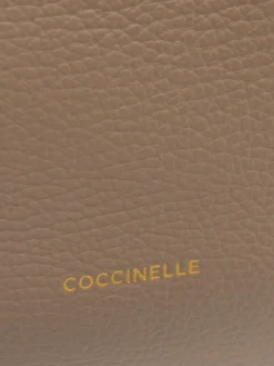 HYLE Borsa piatta piccola in pelle a tracolla