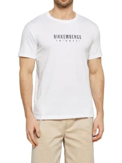 ICONIC T-shirt di cotone, a manica corta