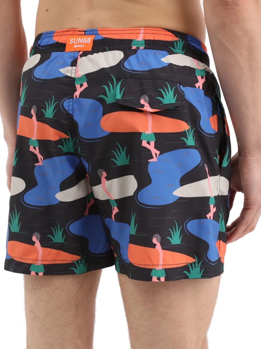 ILLUSTRATION Costume uomo da mare