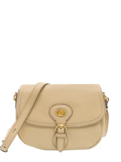 ISADORA Borsa a tracolla in pelle con flap