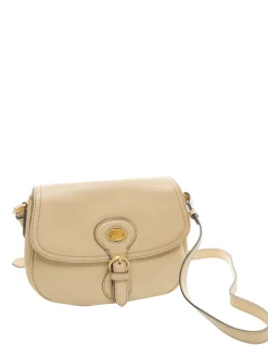 ISADORA Borsa a tracolla in pelle con flap