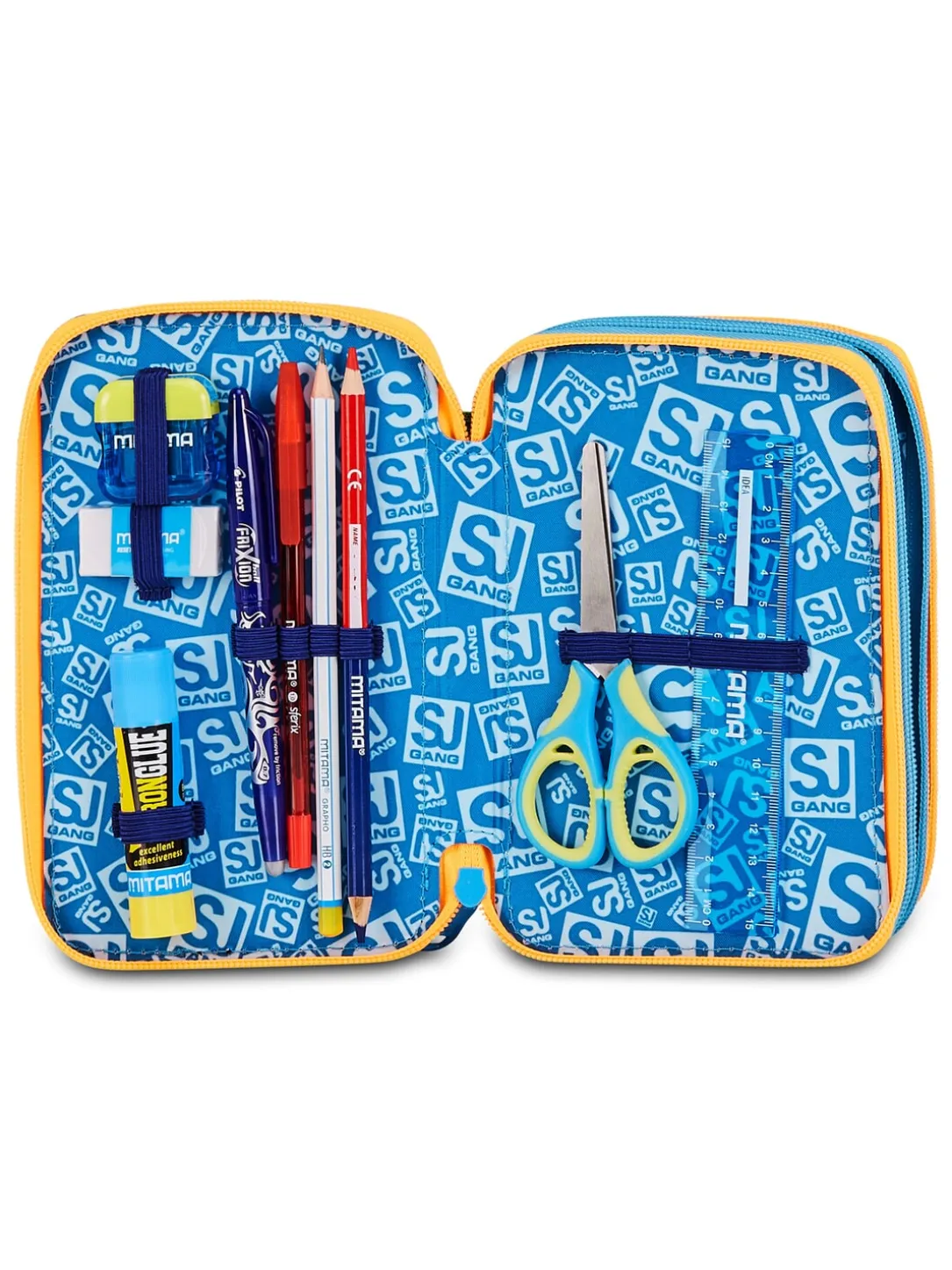 JOYFUL PINS BOY Astuccio con Kit Scolastico