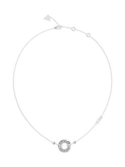 JUST Collana con cerchio logato