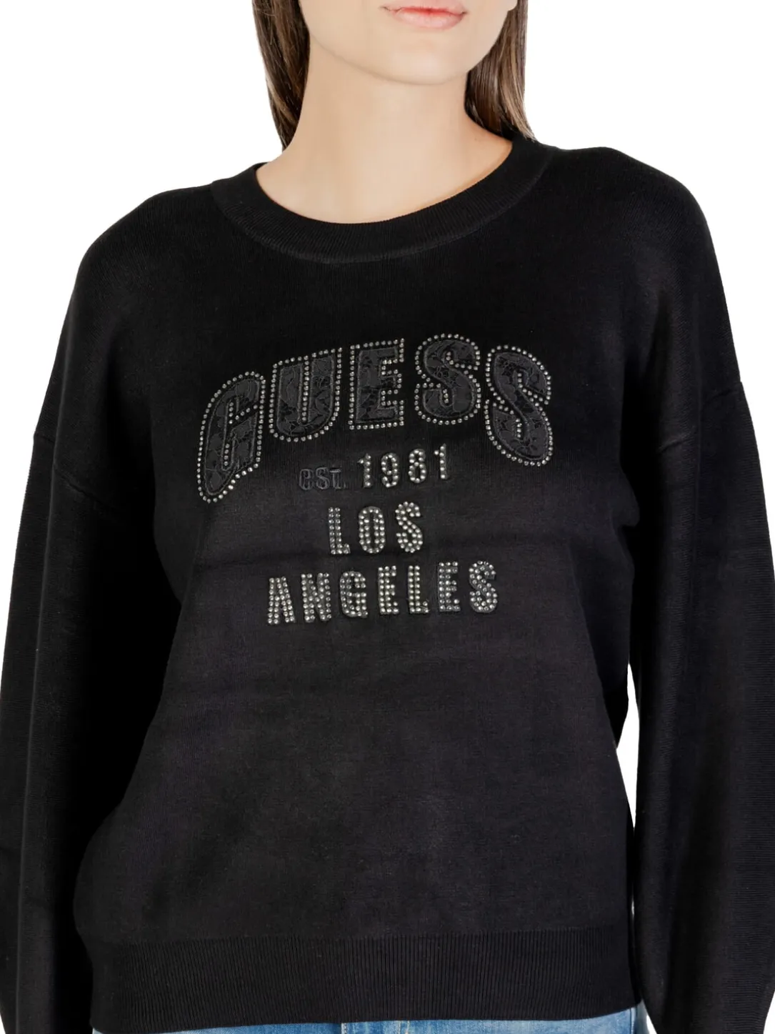 LEIGHTON LOGO Maglione a girocollo