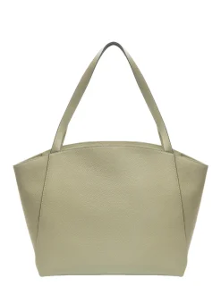 LIYA Borsa a spalla in pelle martellata