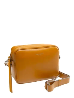 LOGO PRINT Borsa camera case pelle liscia