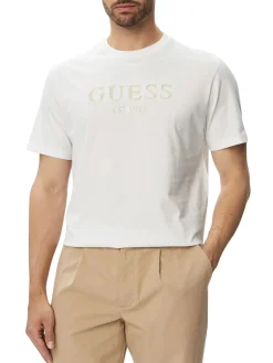 LOGO T-shirt a manica corta, puro cotone