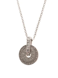 LOVE Collana con charm circolare
