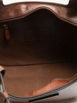 LUCIA Borsa shopping a spalla in pelle