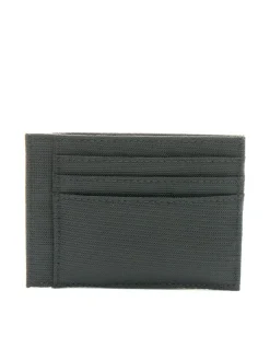 MACBETH Porta carte in pelle e tessuto