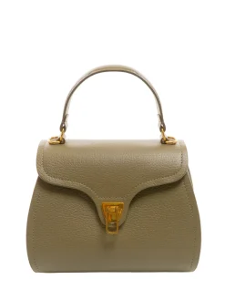 MARVIN Borsa a mano mini in pelle con tracolla