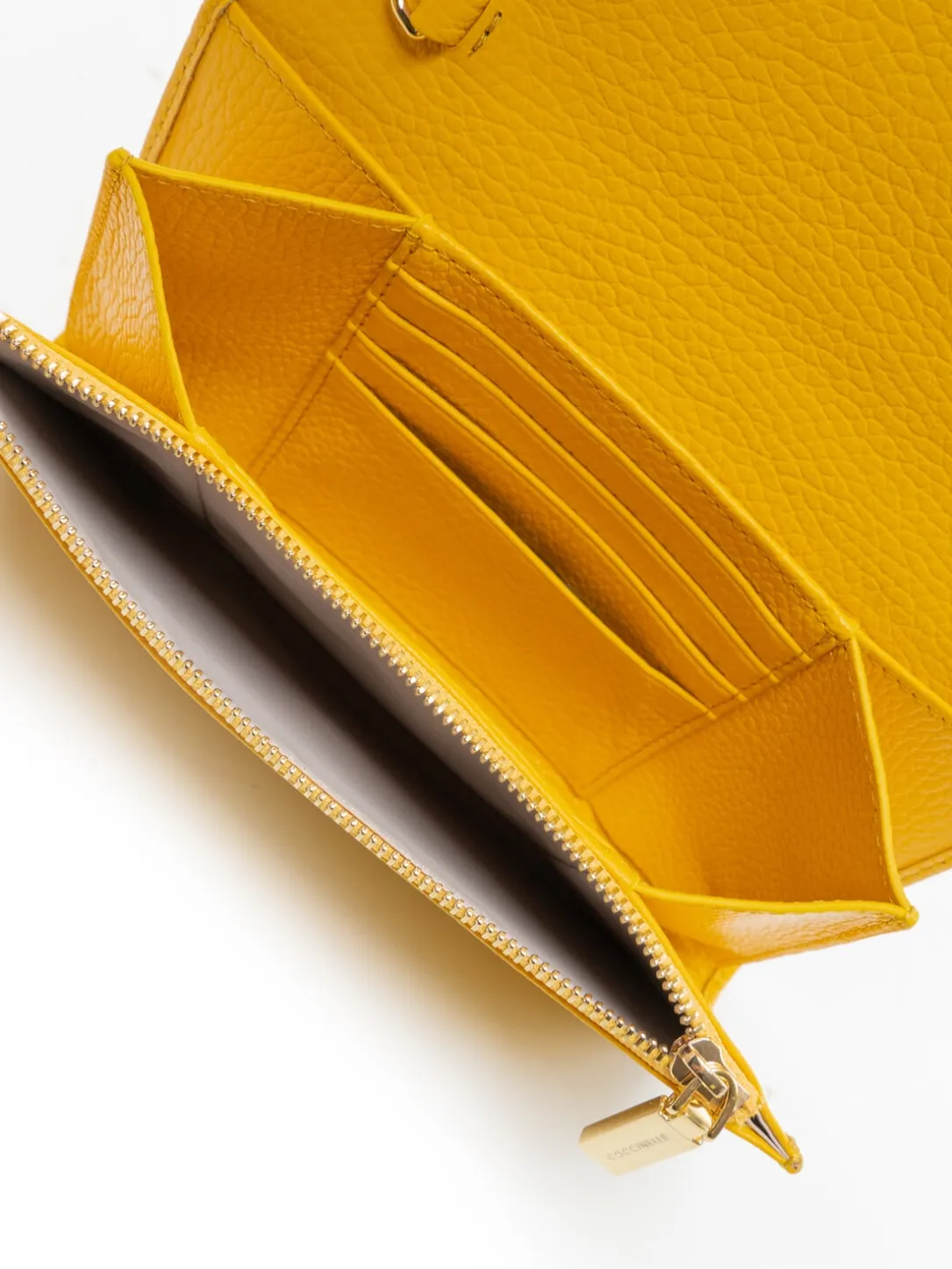 METALLIC SOFT Pochette in pelle con tracolla