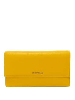 METALLIC SOFT Pochette in pelle con tracolla