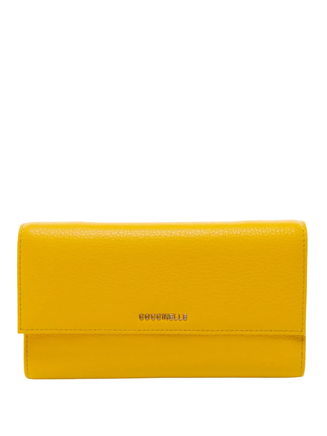 METALLIC SOFT Pochette in pelle con tracolla