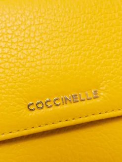 METALLIC SOFT Pochette in pelle con tracolla
