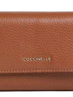 METALLIC SOFT Portafoglio bifold pelle martellata