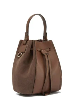 MIASTELLA Borsa mini secchiello in pelle