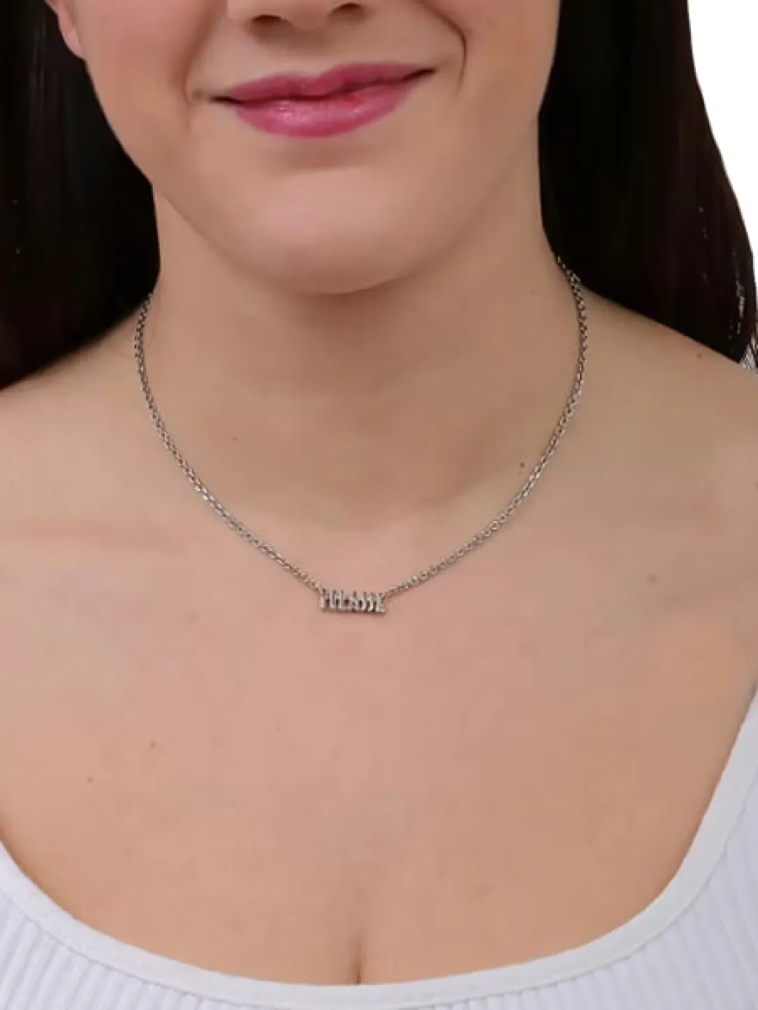 MONTENAPO Collana in argento con logo