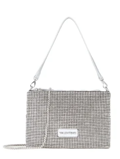 NABILAH Pochette con strass e tracolla