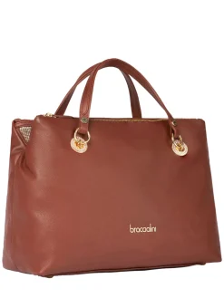 NORA Borsa a mano in pelle con tracolla