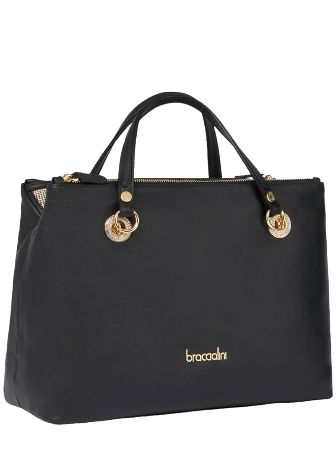 NORA Borsa a mano in pelle con tracolla