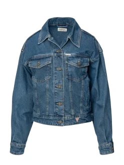 OVERSIZE TRUCKER JACKET Giacca in jeans