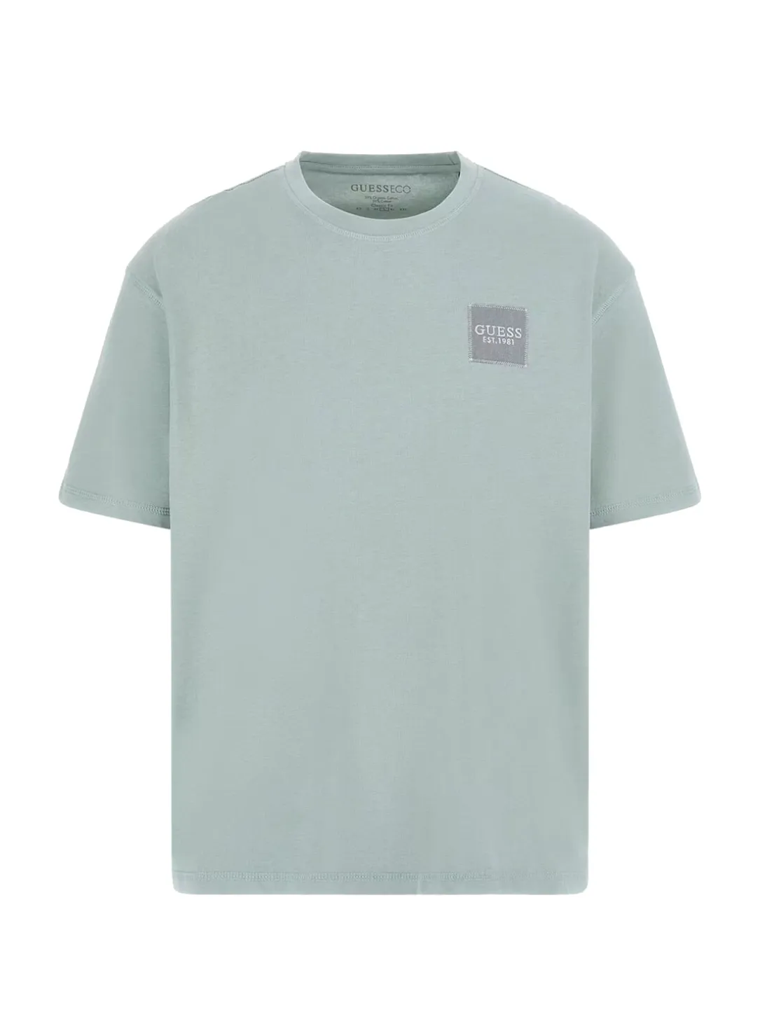 PATCH AT CHEST T-Shirt in cotone